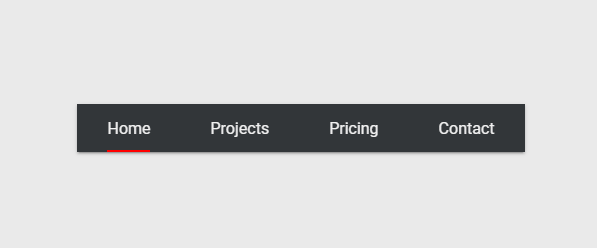 Navigation Menu Slider với Clean CSS